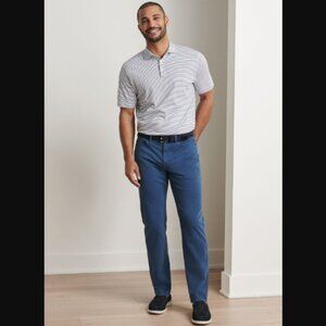 Peter Millar Crown Signature Sateen Five-Pocket Pant Classic Fit Retail $178.00